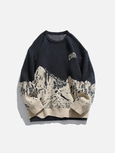 Pull en tricot Mountains
